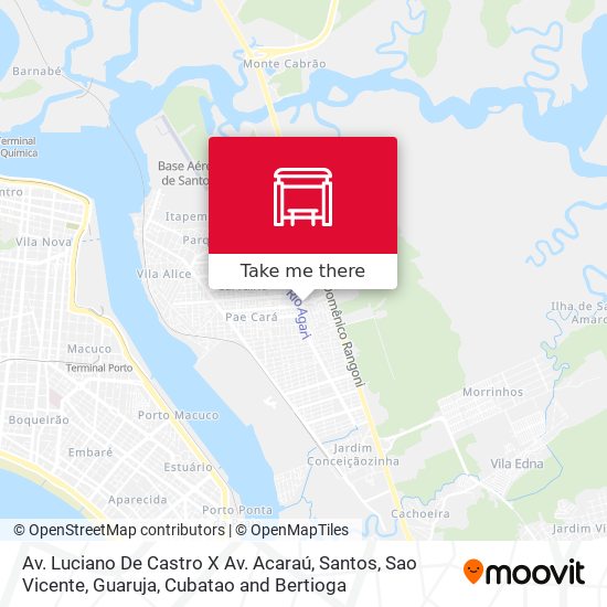 Av. Luciano De Castro X Av. Acaraú map