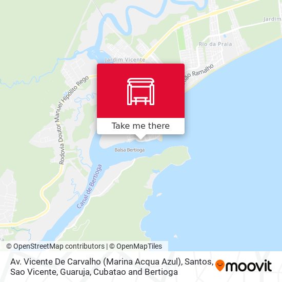 Av. Vicente De Carvalho (Marina Acqua Azul) map