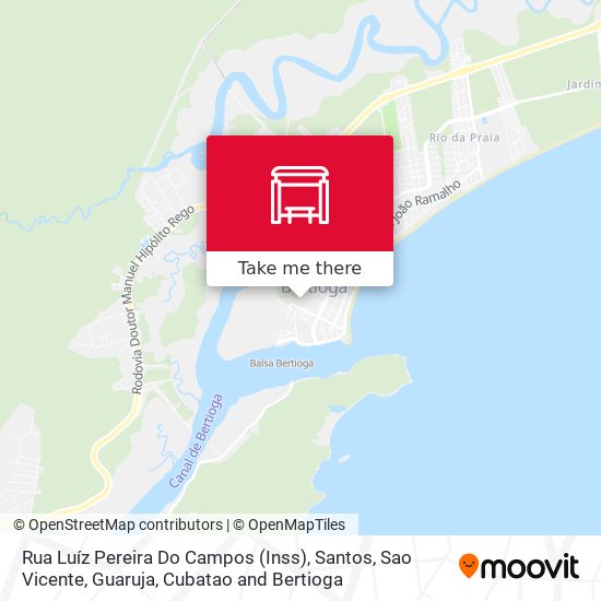 Rua Luíz Pereira Do Campos (Inss) map