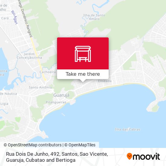 Rua Dois De Junho, 492 map
