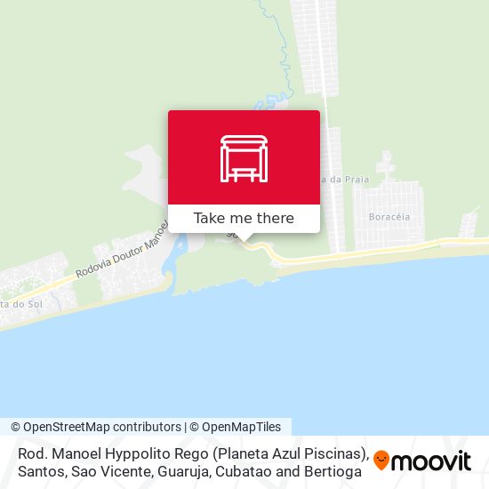 Rod. Manoel Hyppolito Rego (Planeta Azul Piscinas) map