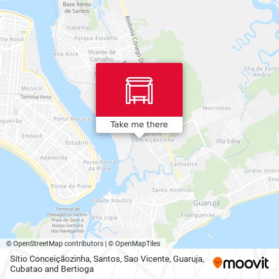 Sítio Conceiçãozinha map
