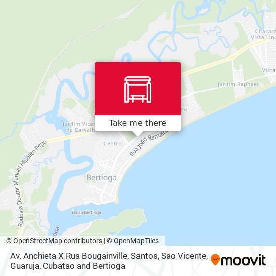 Av. Anchieta X Rua Bougainville map