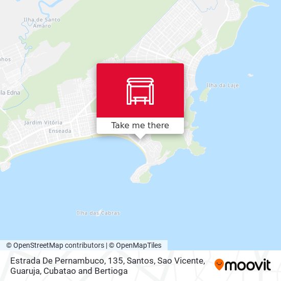 Estrada De Pernambuco, 135 map
