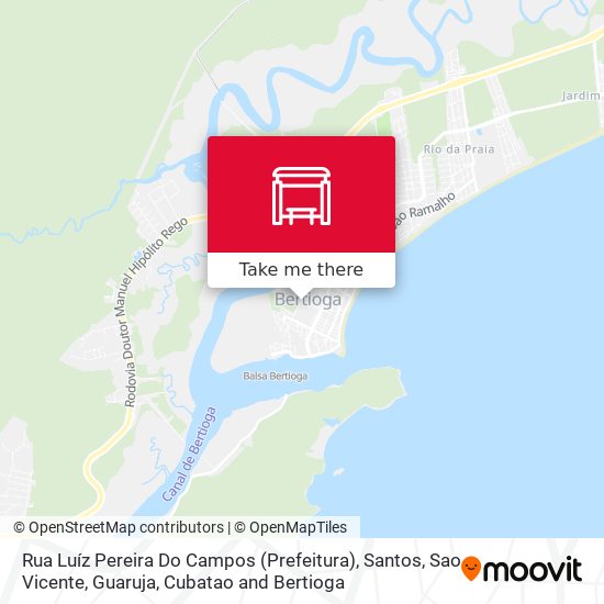 Rua Luíz Pereira Do Campos (Prefeitura) map
