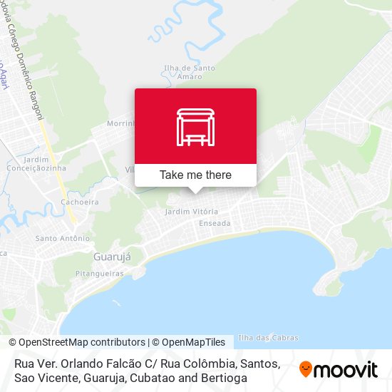 Rua Ver. Orlando Falcão C/ Rua Colômbia map