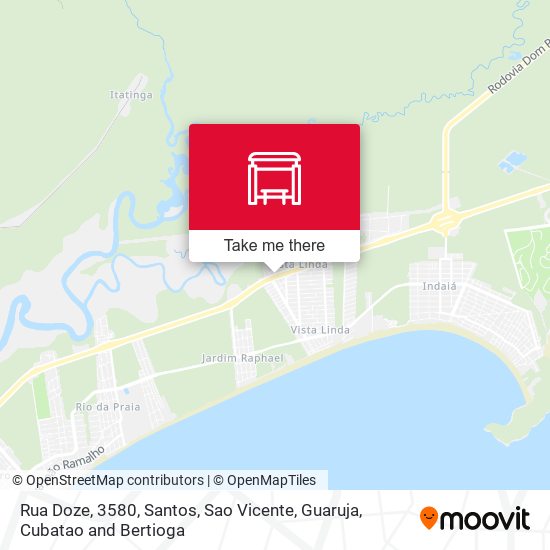 Rua Doze, 3580 map
