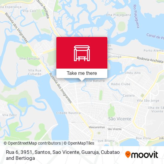 Rua 6, 3951 map