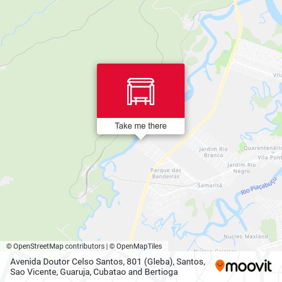 Avenida Doutor Celso Santos, 801 (Gleba) map