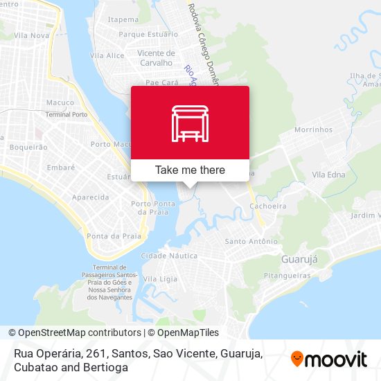 Rua Operária, 261 map