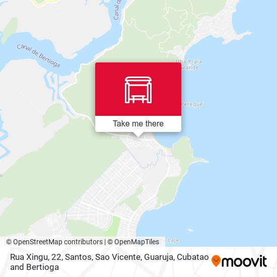 Rua Xingu, 22 map