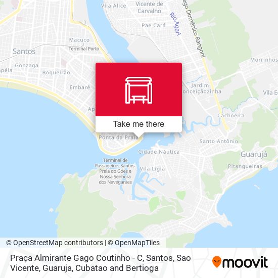 Praça Almirante Gago Coutinho - C map