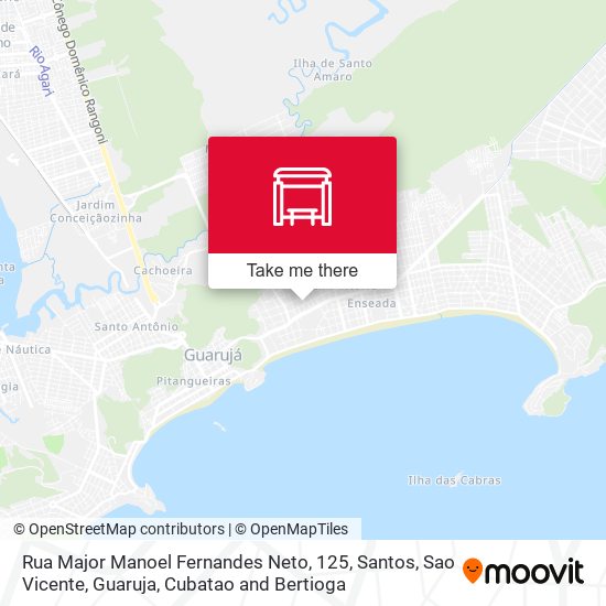 Rua Major Manoel Fernandes Neto, 125 map