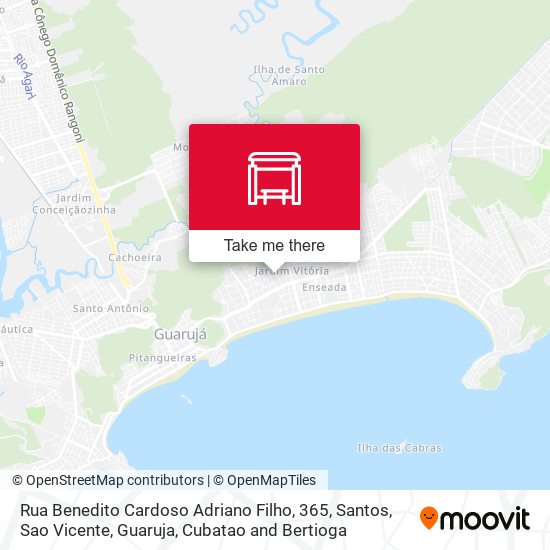Rua Benedito Cardoso Adriano Filho, 365 map