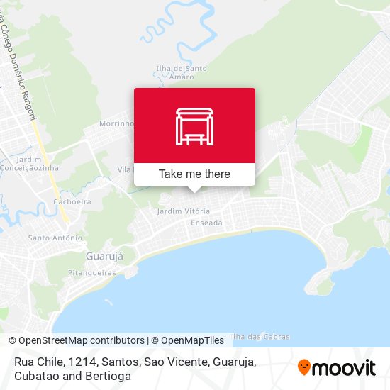 Rua Chile, 1214 map