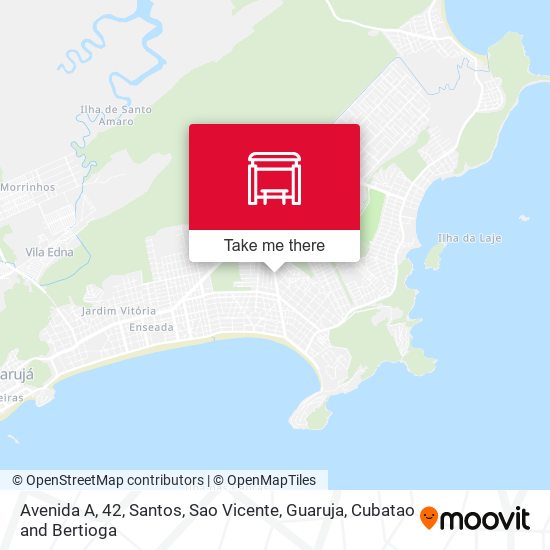 Avenida A, 42 map