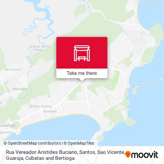 Rua Vereador Aristídes Buciano map