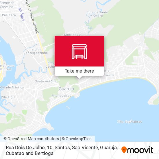 Rua Dois De Julho, 10 map