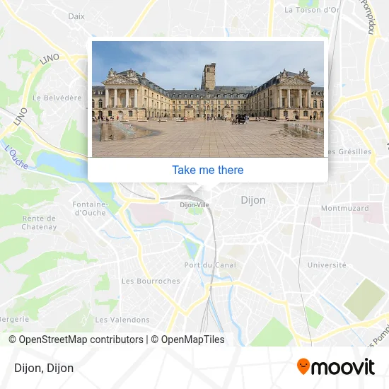 Dijon map