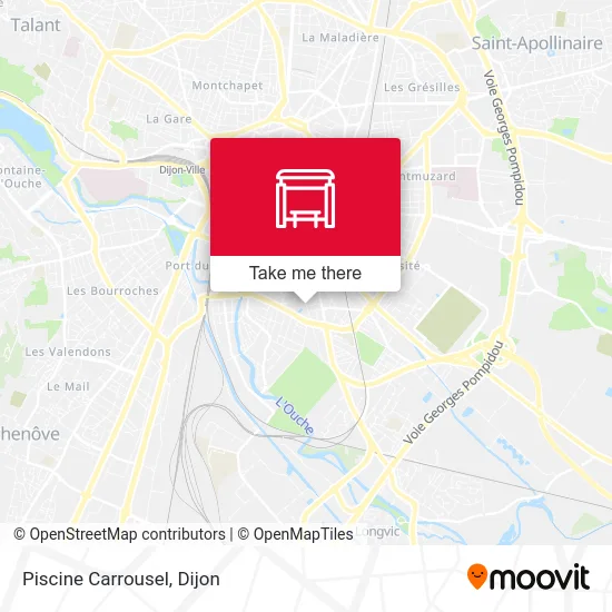 Piscine Carrousel map
