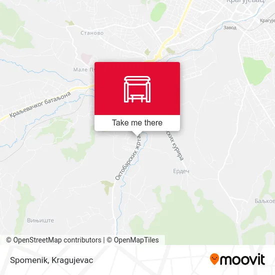 Spomenik map