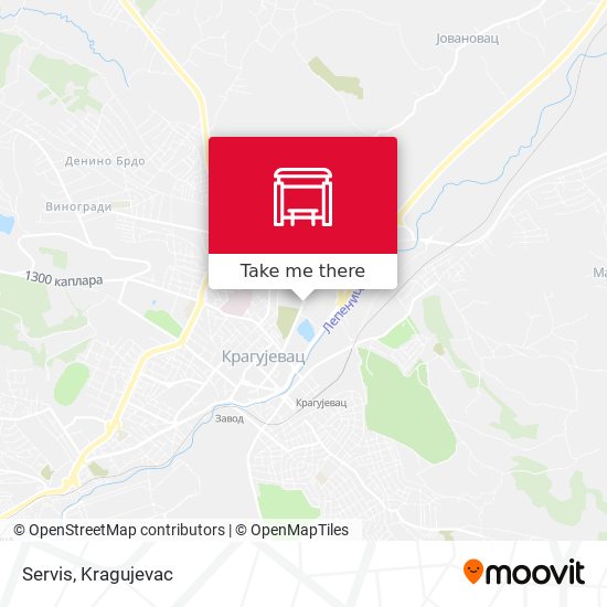 Servis map