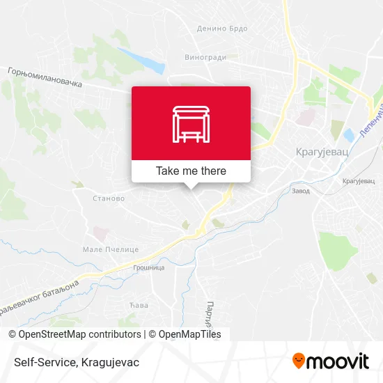 Self-Service map