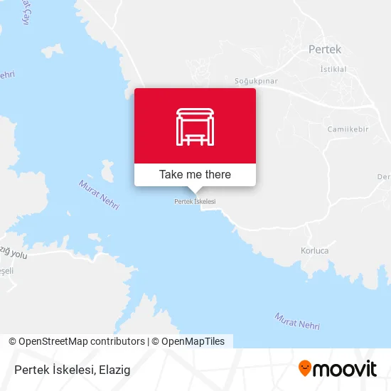 Pertek İskelesi map