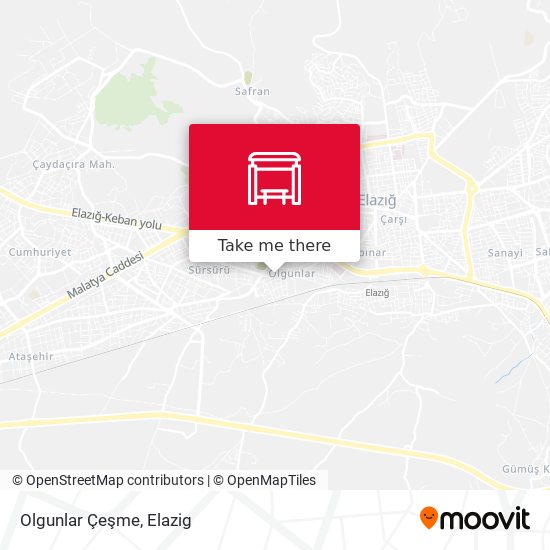 Olgunlar Çeşme map
