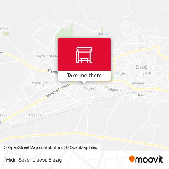 Hıdır Sever Lisesi map