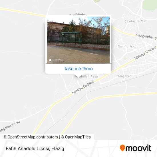 Fatih Anadolu Lisesi map