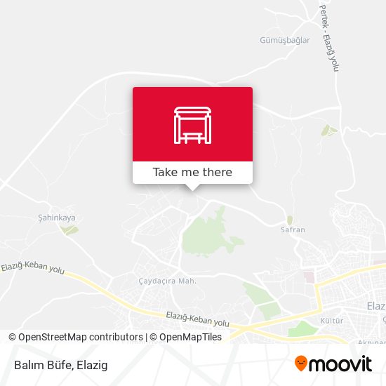 Balım Büfe map