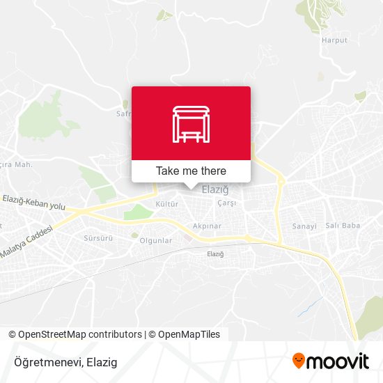 Öğretmenevi map