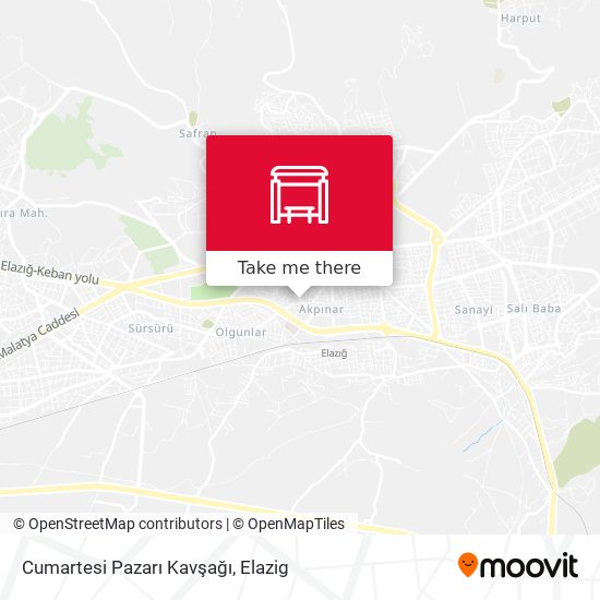 Cumartesi Pazarı Kavşağı map