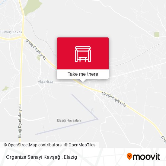 Organize Sanayi Kavşağı map