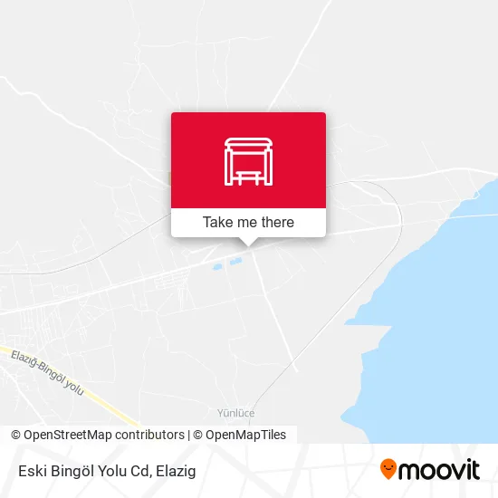 Eski Bingöl Yolu Cd map