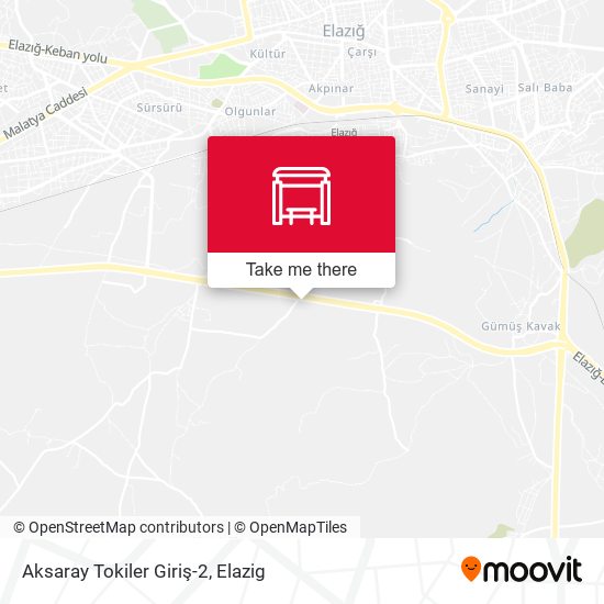 Aksaray Tokiler Giriş-2 map