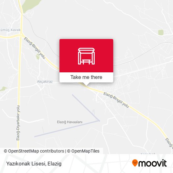 Yazıkonak Lisesi map