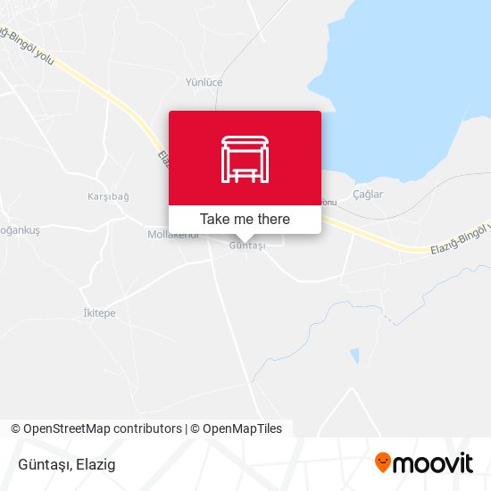 Güntaşı map