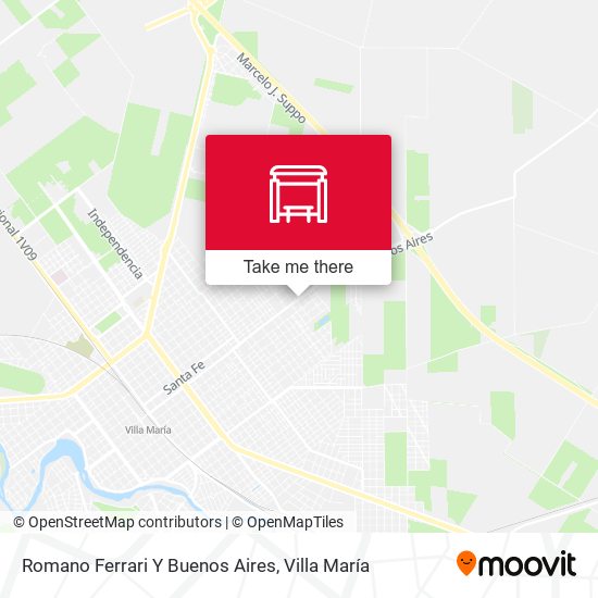 Romano Ferrari Y Buenos Aires map