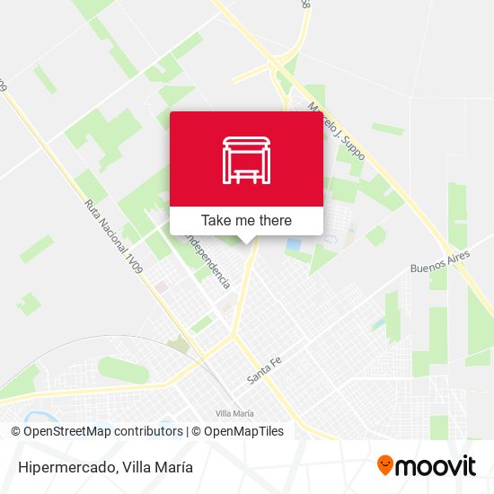 Mapa de Hipermercado