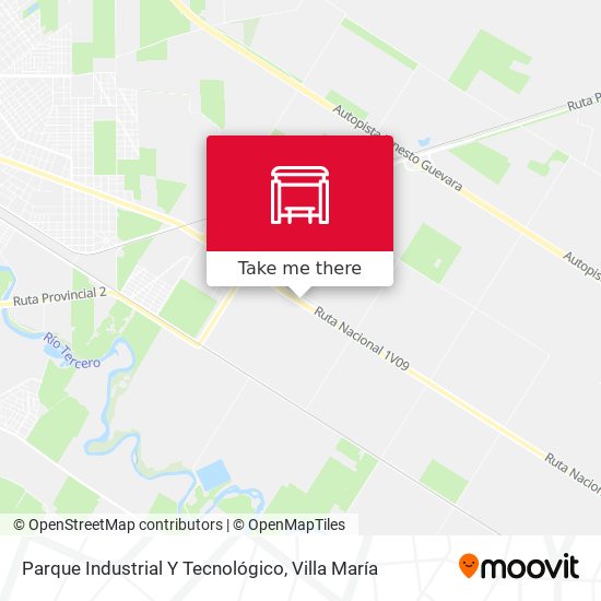 Parque Industrial Y Tecnológico map