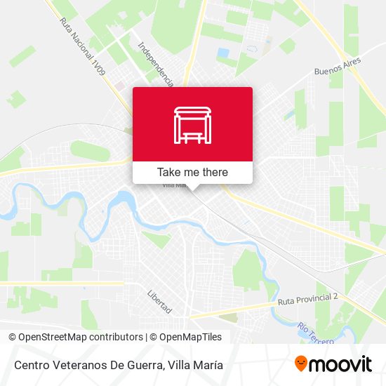 Mapa de Centro Veteranos De Guerra