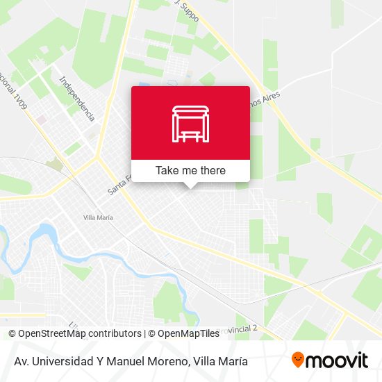 Mapa de Av. Universidad Y Manuel Moreno