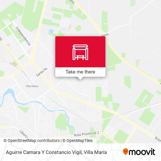 Mapa de Aguirre Camara Y Constancio  Vigil