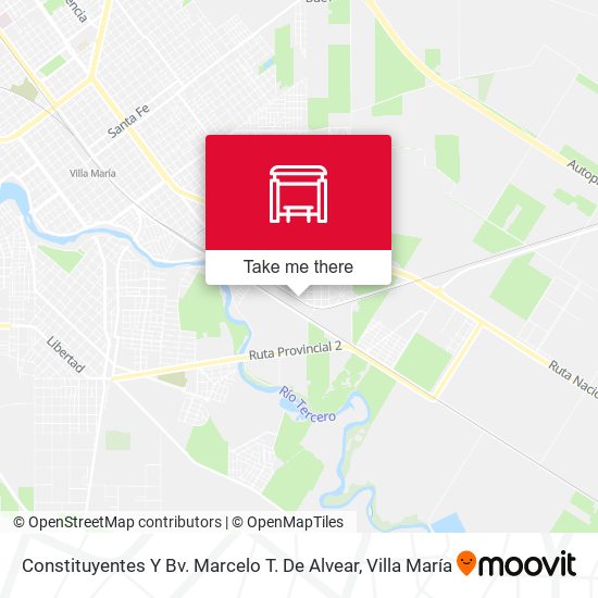 Constituyentes Y Bv. Marcelo T. De Alvear map