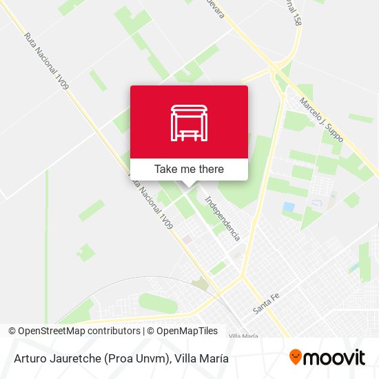 Mapa de Arturo Jauretche  (Proa Unvm)