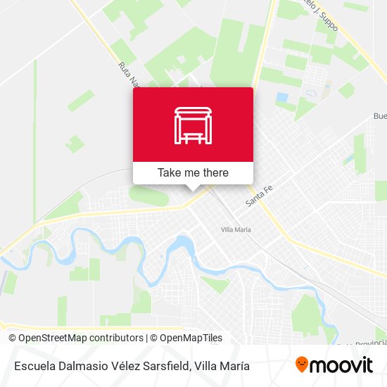 Mapa de Escuela Dalmasio Vélez Sarsfield