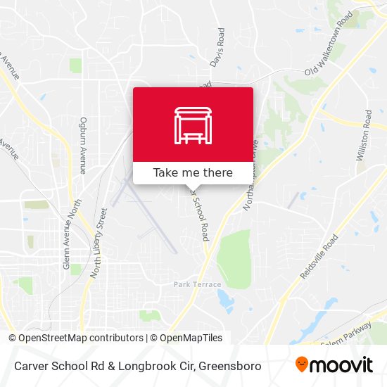 Mapa de Carver School Rd & Longbrook Cir