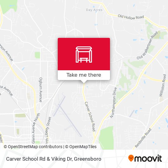Mapa de Carver School Rd & Viking Dr
